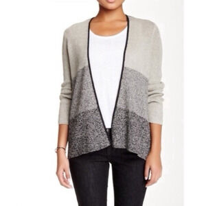 Eileen Fisher Cardigan Womens Size 2XL Wool Organic Linen Long Sleeve Sweater